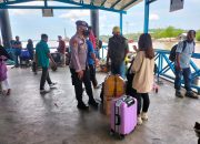 Polairud Meranti Imbau Masyarakat yang Beraktivitas di Pelabuhan Patuhi Prokes Covid-19
