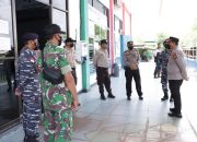Kapolres Tinjau Arus Penumpang dan Tempat Vaksinasi di Terminal Tanjungharapan