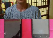 Pelaku Curat di Antar Korban Ke Mapolsek Kampar Kiri Hilir