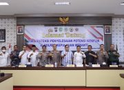 Bersama Tim dari Polda Riau, Polres dan Pemkab Meranti Gelar Asistensi Penyelesaian Konflik