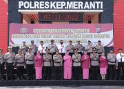 Kapolres Meranti Gelar Sertijab Kabag SDM dan Kasat Samapta