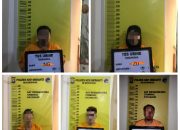 Sat Res Narkoba Polres Meranti Ringkus Lima Pengedar Sabu-sabu