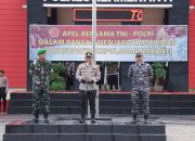 Polres Meranti dan TNI Gelar Apel Sinergitas Kamtibmas