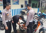 Ops Pekat LK 2022, Satlantas Polres Meranti Razia Knalpot Brong