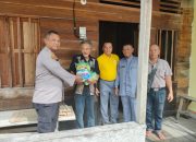 Jumat Barokah, Polsek Tebingtinggi Kembali Berikan Bantuan kepada Warga Kurang Mampu