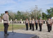 Pimpin Upacara Kenaikan Pangkat Personel, Kapolres Meranti : Ini Bukan untuk Gagah-gagahan, Ada Tanggung Jawab Besar Menanti