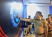 Hari Kerja Pertama Tahun 2023, Bupati Muhammad Adil Resmikan Command Center di Meranti