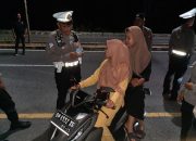 Jaga Kondusifitas Wilayah, Polisi di Meranti Kelilingi Kota Selatpanjang
