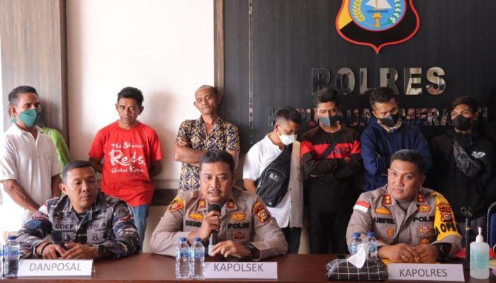 Polres Meranti Gelar Konferensi Pers Dugaan Tindak Pidana Perlindungan Pekerja Migran Indonesia