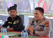 Duduk Bersile, Kapolres Meranti Ajak Pasukan Adat dan Marwah Gagak Hitam Bersama Jaga Kamtibmas