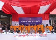 Polres Meranti Gelar Konferensi Pers Terkait Pengungkapan Tindak Pidana Narkoba dan PMI