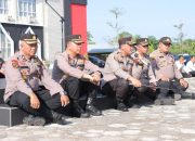 Apel Jam Pimpinan, Kapolres Meranti Lakukan Komunikasi Dua Arah dan Beri Motivasi kepada Personel