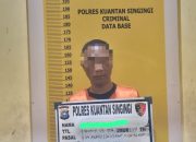 Lagi !!! Tim Mata Elang Polres Kuansing Bekuk pelaku Tindak Pidana Penyalahgunaan Narkotika Jenis Sabu