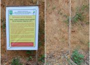 PT.NMK Ngamuk, Sehingga Spanduk Larangan Beroperasi Dari KPH, Penyidik DLHK Provinsi Riau Hilang