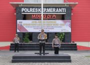 Pimpin Apel Gelar Pasukan Operasi Patuh Lancang Kuning 2023, Kapolres Meranti : Tetaplah Humanis