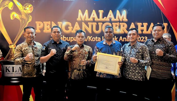 Meranti Kembali Raih Penghargaan Kabupaten Layak Anak Tahun 2023