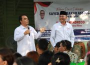 Robert Hendriko Sosialisasikan Program Memanusiakan Manusia, Pendidikan dan Penguatan Perekonomian untuk Masyarakat Riau