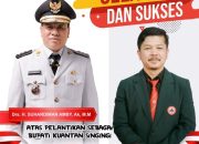 Eks Dirut RSUD Bintan Benni Antoni, Ucapkan Selamat Atas Pelantikan Bupati Kuansing Definitif