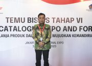 Plt Bupati Asmar Hadiri Temu Bisnis di JIExpo Meranti Peringkat Ketiga di Riau