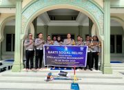 Sambut Peringatan Hari Lalin Bhayangkara ke-68, Satlantas Polres Meranti Gelar Baksos Religi