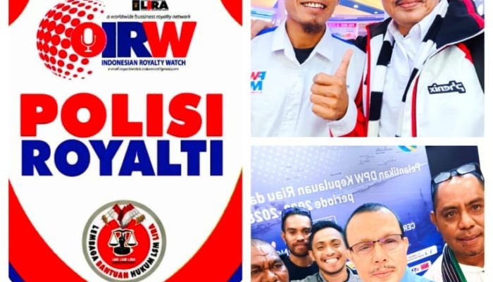 Polisi Royalti IRW LSM LIRA Kepri Dibentuk Libatkan PWMOI, Satgas FSPTSI Dan LBH LSM LIRA