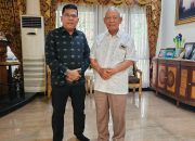 Sosilisasi ke Tokoh Riau, Husaimi Hamidi Sampaikan Pesan Saleh Djasit untuk Masyarakat Riau dan Rokan Hilir