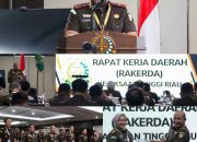 Wakil Kepala Kejaksaan Tinggi Riau Menutup Secara Resmi Rapat Kerja Daerah (RAKERDA) Kejaksaan Tinggi Riau Tahun 2023