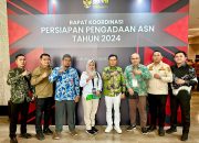 Ikuti Rakor Persiapan Pengadaan ASN, Plt Bupati Asmar : Meranti dapat Kuota 600 Calon ASN