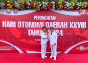 Plt Bupati Asmar Hadiri Upacara Peringatan Hari Otoda Tahun 2024