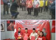 Endang Sukarelawan Dan Lahmuddin Rambe Serahkan Formulir Bacalon Walikota dan Wakil Walikota DPC PDI P Pekanbaru