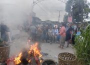 Tolak Eksekusi Lahan Eks HGU PTPN II, Adu Argumen dengan Aparat, Di Lahan 32, Jl Serbaguna Ujung Dusun IV, Desa Helvetia