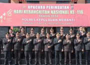 Kapolres Kepulauan Meranti Pimpin Upacara Peringatan Hari Kebangkitan Nasional, Sampaikan Semangat Nasionalisme