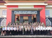 Kunjungan Presiden Ke Riau, Polres Kepulauan Meranti Gelar Apel Konsolidasi Gabungan