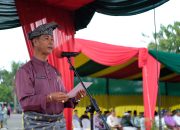 Asisten Administrasi Umum Sudanri Pimpin Ucapara Peringatan Hari Jadi Provinsi Riau di Meranti