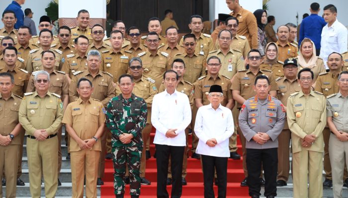 Presiden Joko Widodo Beri Arahan Pada Ratusan Kepala Daerah Dan Ucapan Selamat Datang di Ibu Kota Nusantara Baru