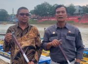 Masyarakat Kecamatan Singingi Hilir Turunkan Satu-Satunya Jalur Andalan Ditepian Narosa, Camat: Optimis Meraih Peringkat