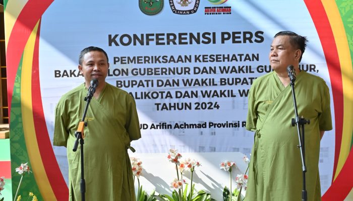Abdul Wahid – SF Hariyanto Cek Kesehatan, Beri Apresiasi Pelayanan Tenaga Medis RSUD