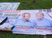 Devisi Hukum BERMARWAH Mengutuk Oknum Masyarakat Rusak APK ABDUL WAHID-SF HARIYANTO