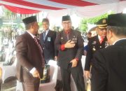Pjs Bupati Meranti Hadiri Upacara HUT TNI ke-79 di Pekanbaru