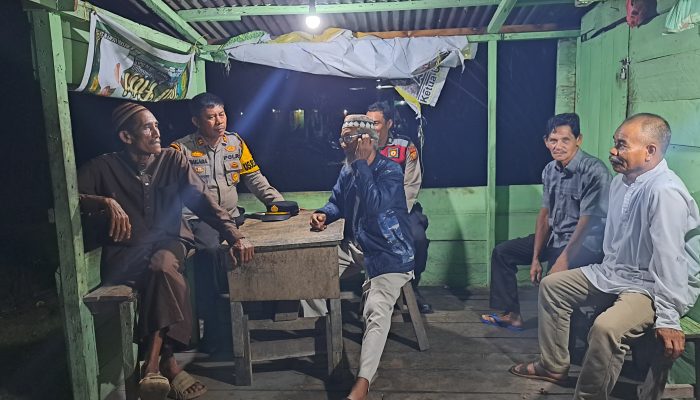 Ini Pesan Kapolsek Tebingtinggi Saat Laksanakan Cooling System di Desa Banglas