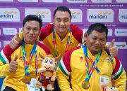 Latihan Gunakan Karpet Merah, Adi Sucipto dan Warsa Alhaju TB 8 Putra Boling Riau Raih Medali Emas