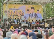 Cagubri Abdul Wahid dan Cabup Bengkalis Bersama Utadz Abdul Somad Gelar Kampanye di Duri
