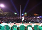 Selain Magnet UAS, Komitmen Abdul Wahid-SF. Hariyanto Membangun Jembatan Membuat Puluhan Ribu Warga Bengkalis Antusias Hadir