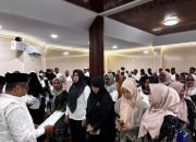 Ratusan Tim Pemenangan Paslon No Urut 4 Masrul Kasmy- Fauzi Hasan Dikukuhkan