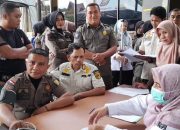 Sebanyak 298 Personil Polisi PP dan Penyelamatan Kuansing Melakukan Screening Kesehatan