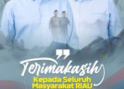 Pasca ditetapkan Sebagai Gubernur Terpilih, Abdul Wahid Ucapkan Terimakasih Kepada Masyarakat Riau