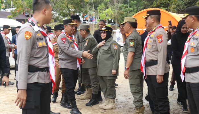 Bupati Asmar Ikuti Pembukaan Jambore Karhutla 2025