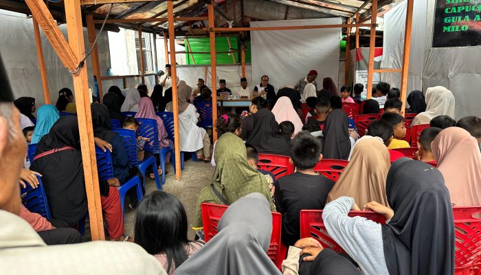 Yopi Arianto Hadiri Santunan Anak Yatim dan Janda-janda di Inhu