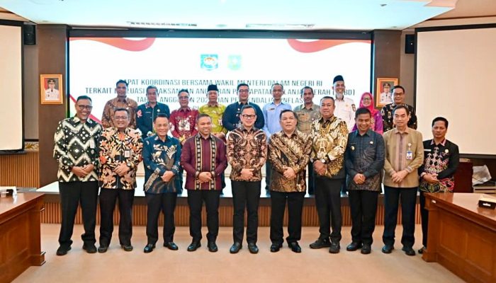 Rakor dengan Wamendagri, Wakil Bupati Muzamil Sampaikan Penyebab Tingginya Inflasi di Kepulauan Meranti